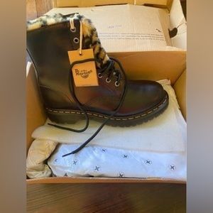 Dr martens. Brand new size 9. Perfect cute winter boot!!!